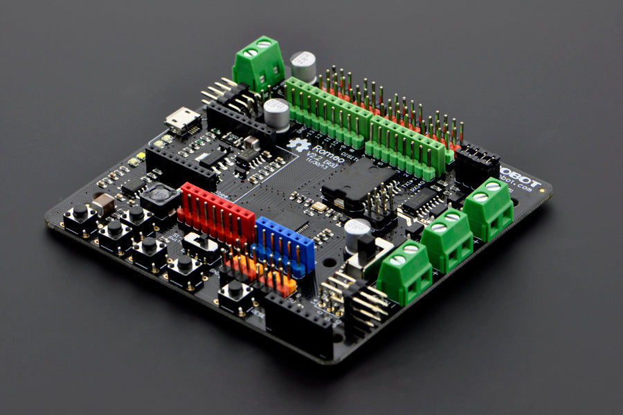 Romeo V2 - a Robot Control Board with Motor Driver (Compatible with Arduino)