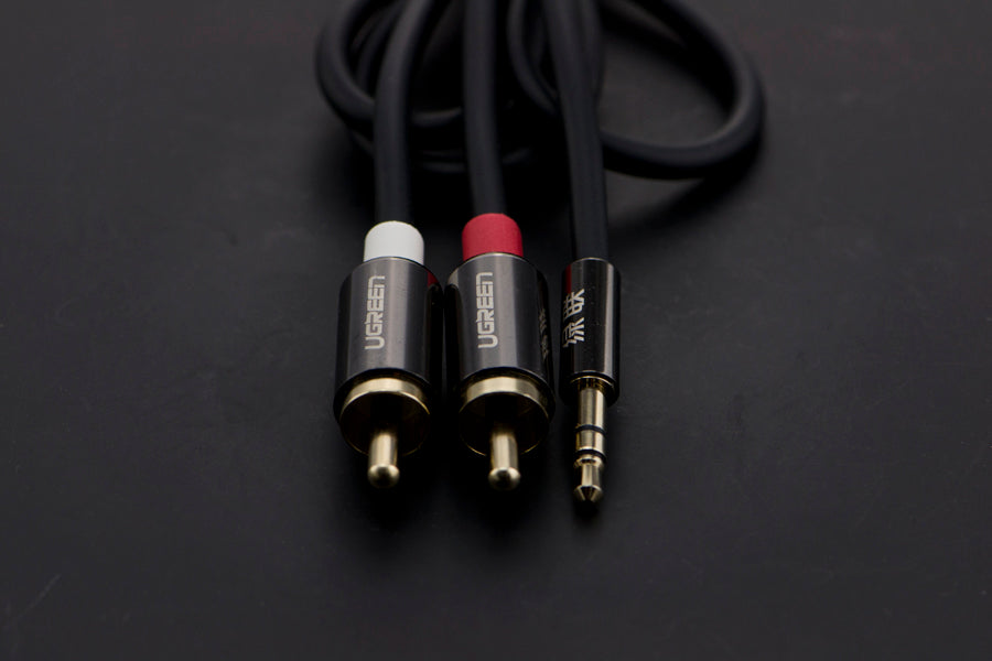 3.5mm Stereo Male to Two RCA Stereo Male Y-Cable