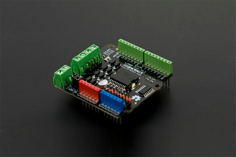 Gravity: 2x2A Motor Shield for Arduino Twin