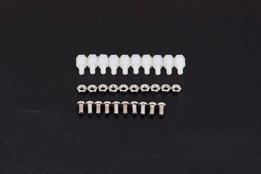 10Sets M3*6 Nylon Screws