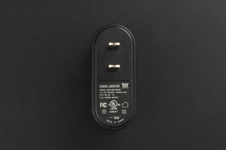 Wall Adapter USB Power Supply 5VDC 1A (American Standard)