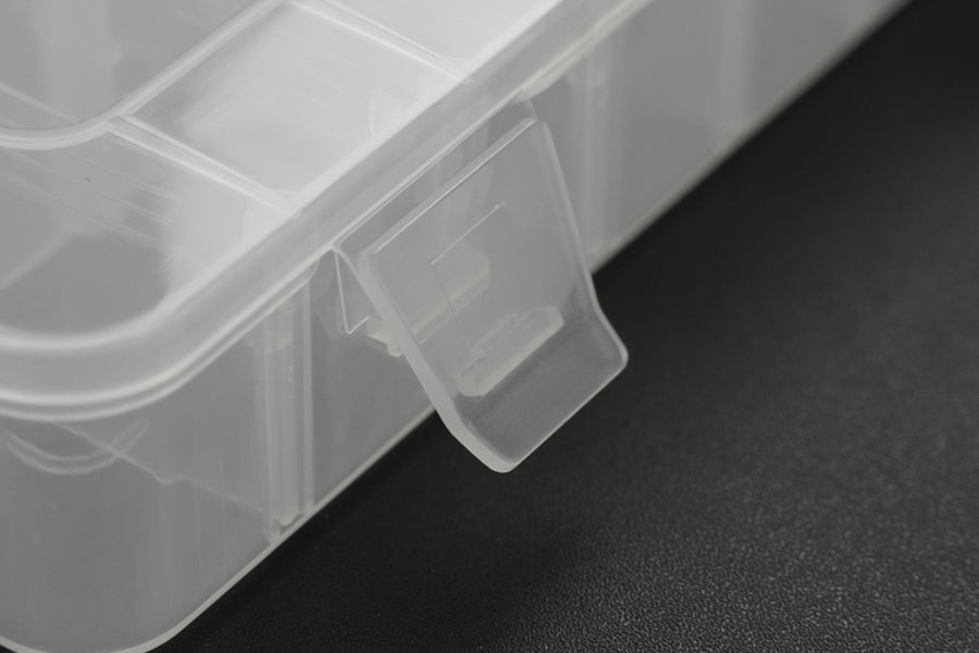 Adjustable Compartment Parts Box - 24 Compartments