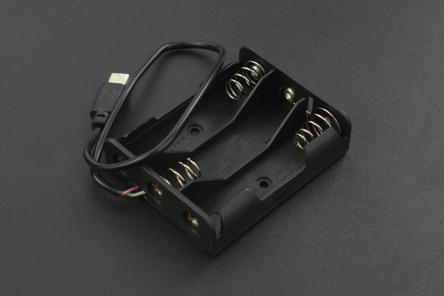 MicroUSB Battery Holder (3xAA)