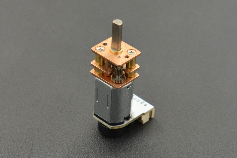 Micro Metal Geared motor w/Encoder - 6V 75RPM 210:1