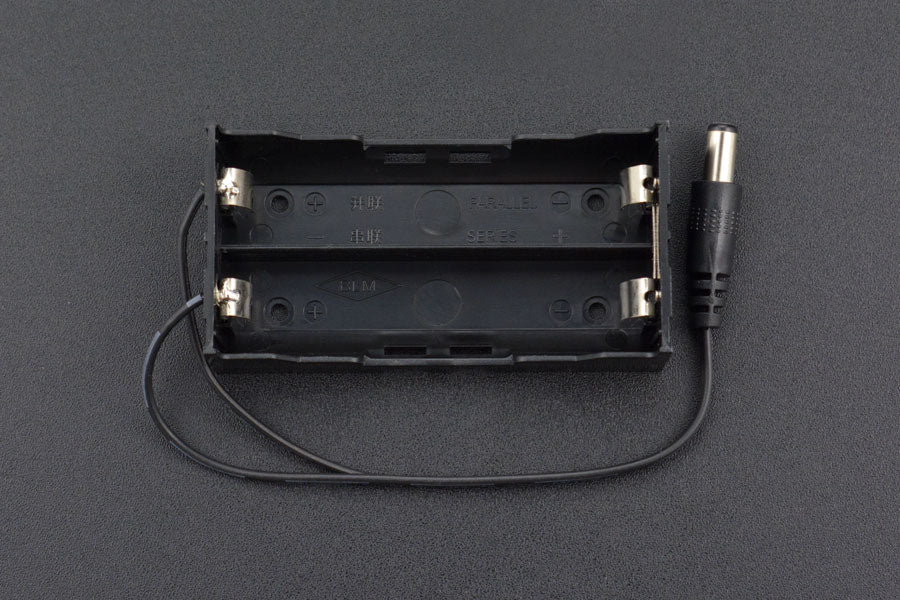 2 x 18650 Battery Holder with DC2.1 Power Jack