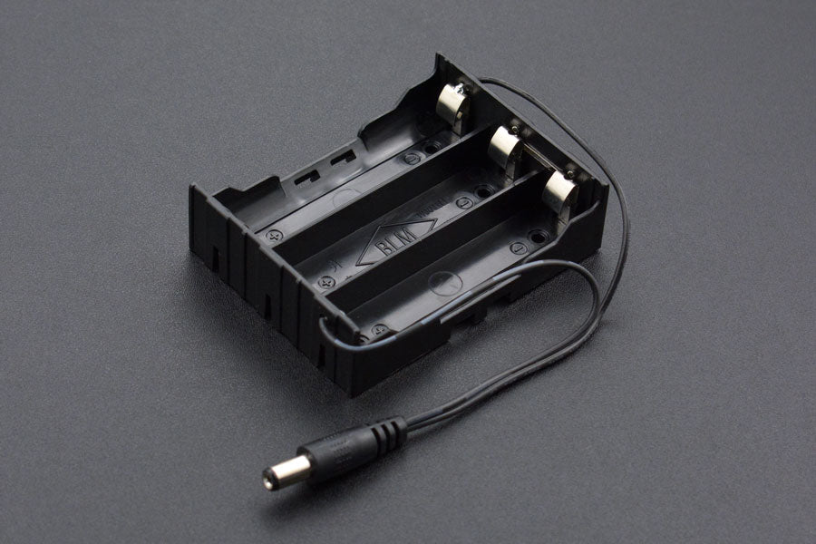 3 x 18650 Battery Holder with DC2.1 Power Jack