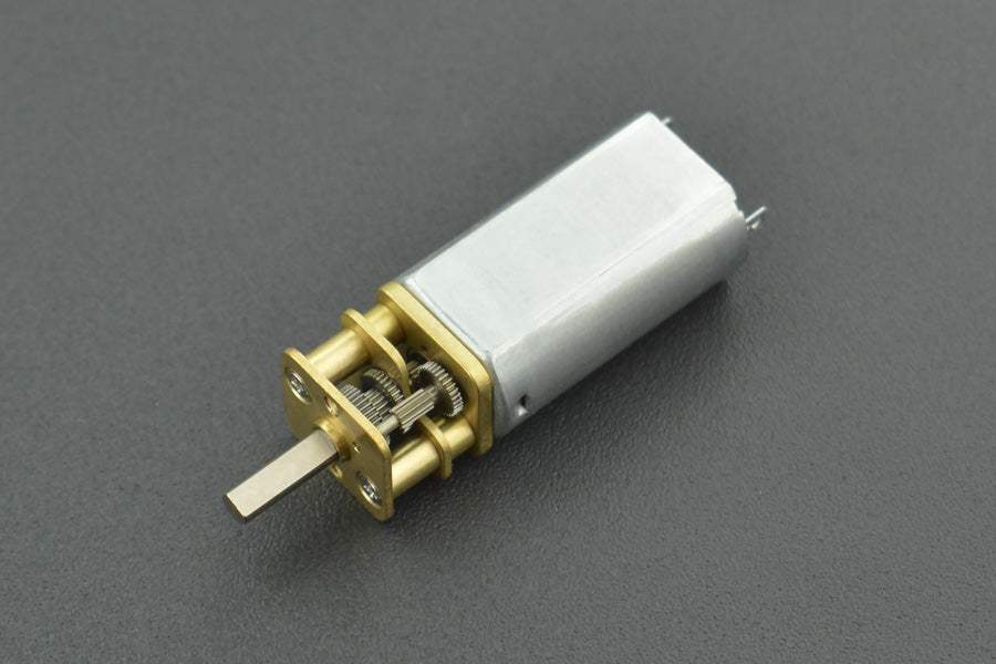 Mini Metal DC Geared Motor (6V 375RPM 0.5Kg*cm)