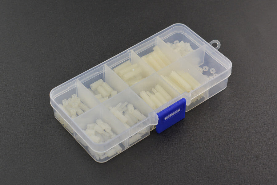 White Nylon Screw and Mounting Kit -M2