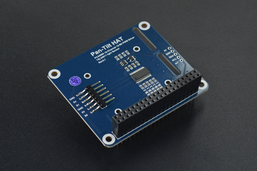 Pan-Tilt HAT for Raspberry Pi and Jetson Nano