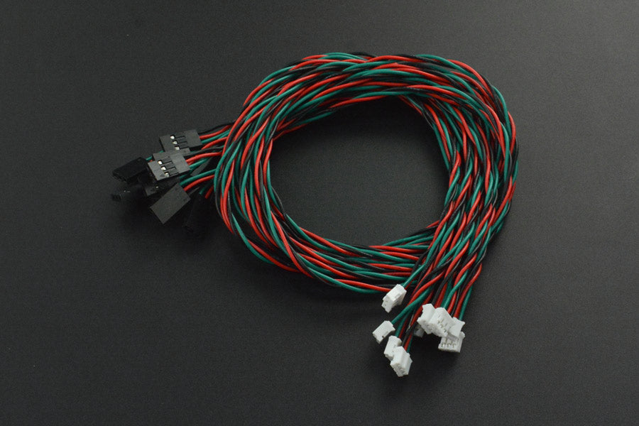 Gravity: Digital Sensor Cable for Arduino - 50cm (10 Pack)