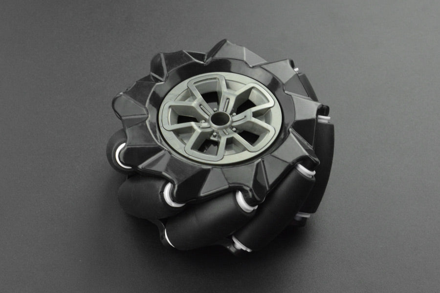 Black Mecanum Wheel (97mm) - Left