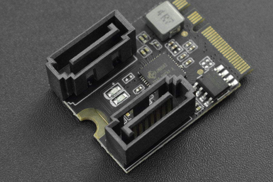 M.2（A+E Key）to SATA3.0 Expansion Card for LattePanda Delta/Alpha