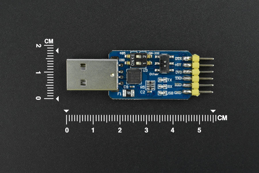 6-in-1 USB to Serial Converter