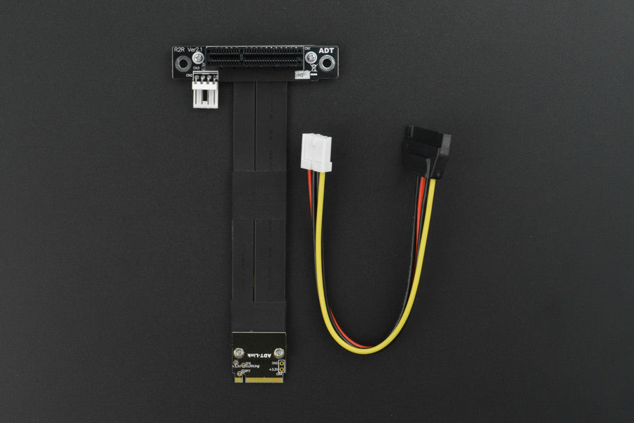 R42SR M.2 Key-M PCI-E x4 Extension Cord for LattePanda Alpha &amp; Delta &amp; Sigma