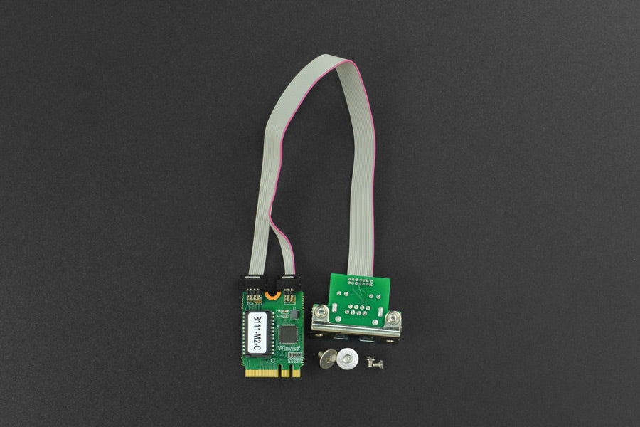 M.2 (A+E Key) to Gigabit Ethernet Module for LattePanda Alpha and Delta