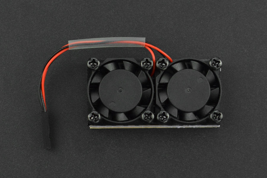 Raspberry Pi Dual Cooling Fans Kit (Compatible for Raspberry Pi 3B/3B+/4B)