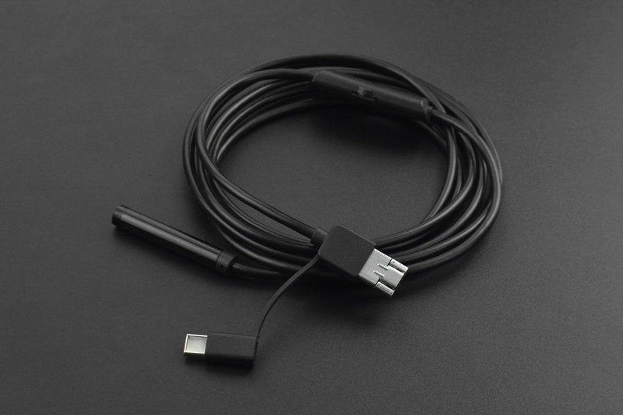 3-in-1 Waterproof USB Endoscope Inspection Camera