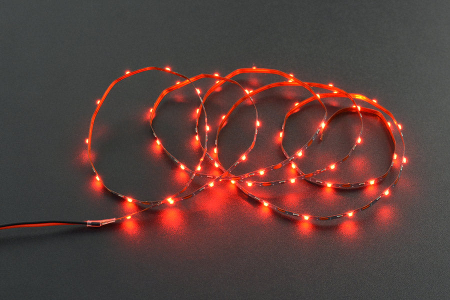 5V Flexible LED Strip (60 LEDs) - Red