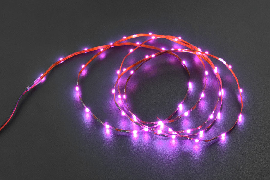 5V Flexible LED Strip (60 LEDs) - Purple