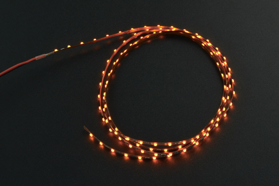 12V Flexible LED Strip (120 LEDs) - Yellow