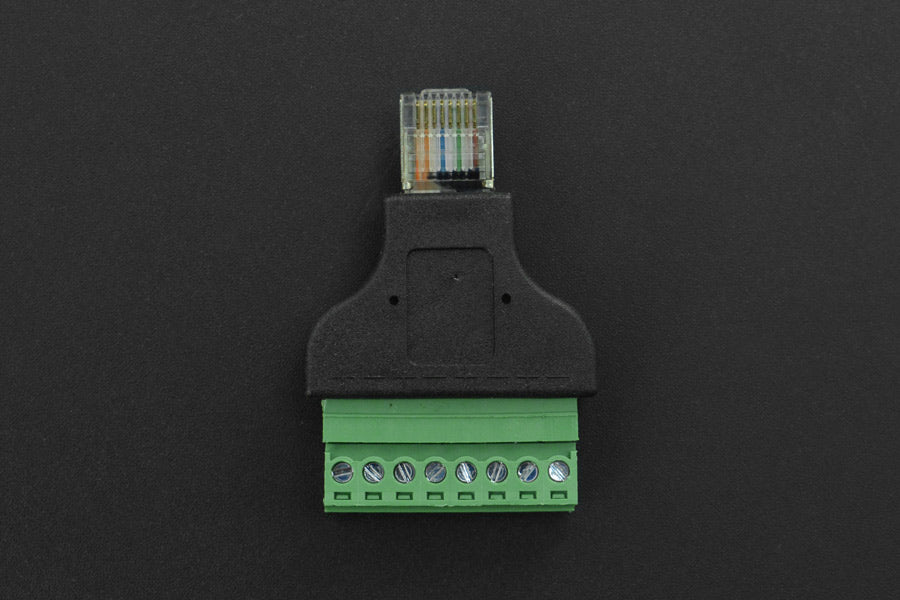 Ethernet RJ45 Male Plug Terminal Block