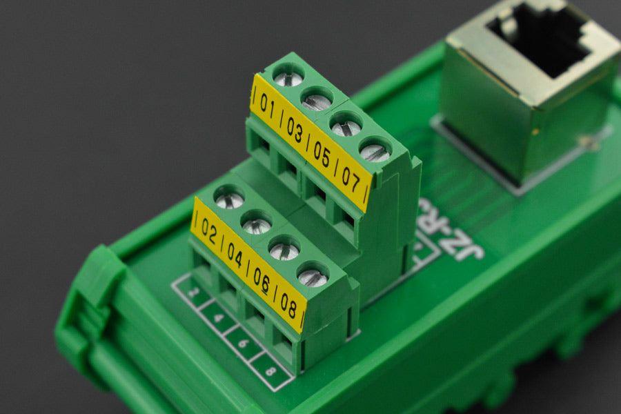 RJ45 Terminal Block Adapter - Vertical