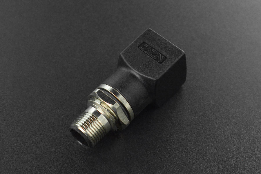 RJ45 Female to M12 4 Pin Male Adapter