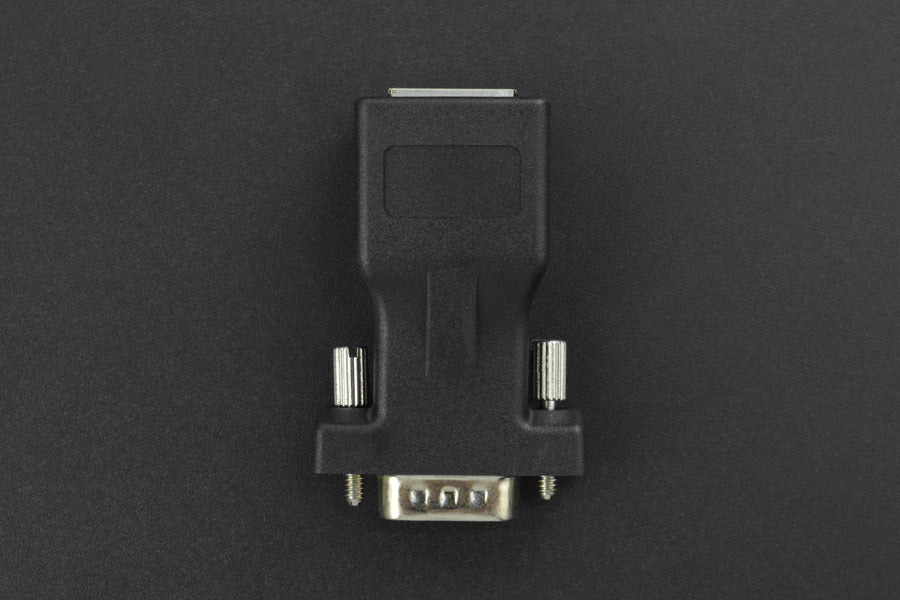 DB9 Male to RJ45 Female Adapter