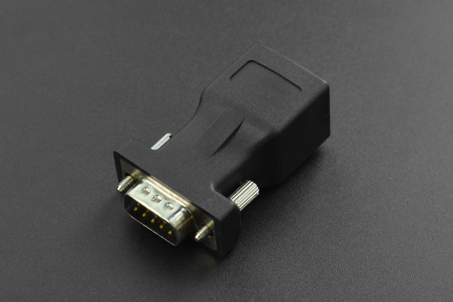 DB9 Male to RJ45 Female Adapter