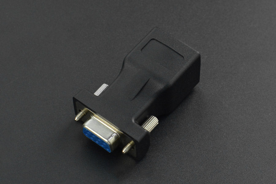 DB9 Female to RJ45 Female Adapter