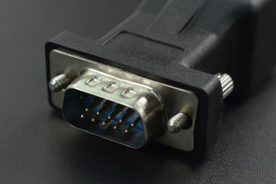 DB15 Male to RJ45 Female Adapter