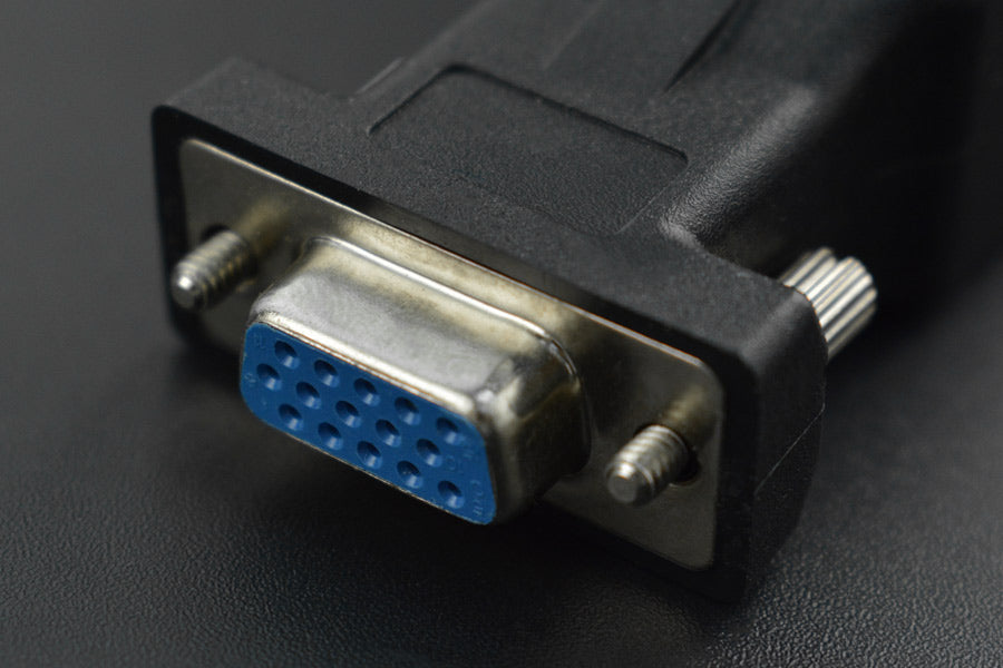 DB15 Female to RJ45 Female Adapter