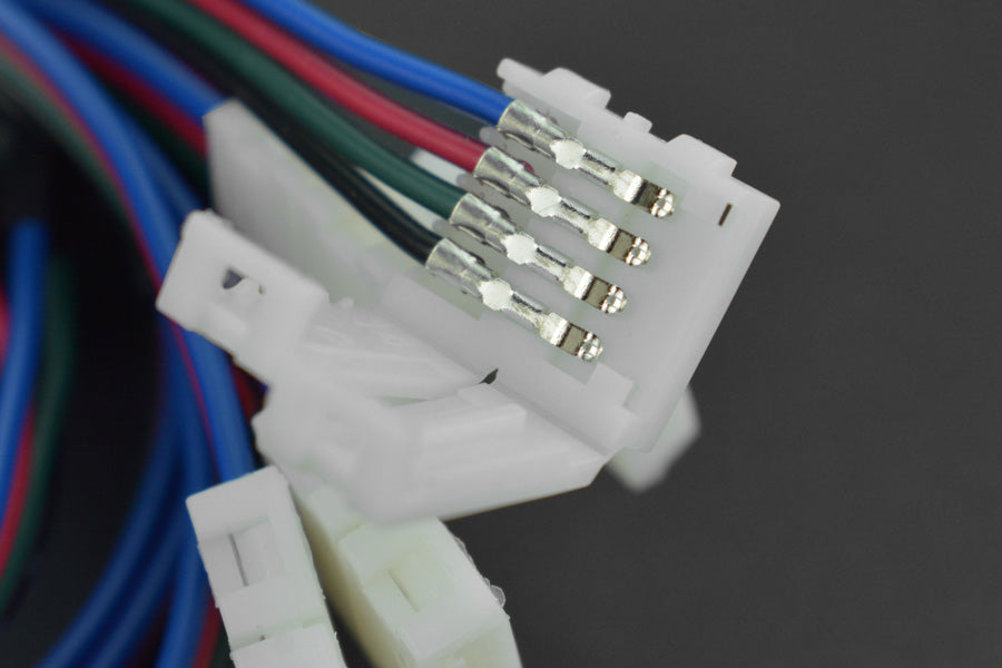 4-Pin LED Strip Connector Cable-Single Head (5PCS)