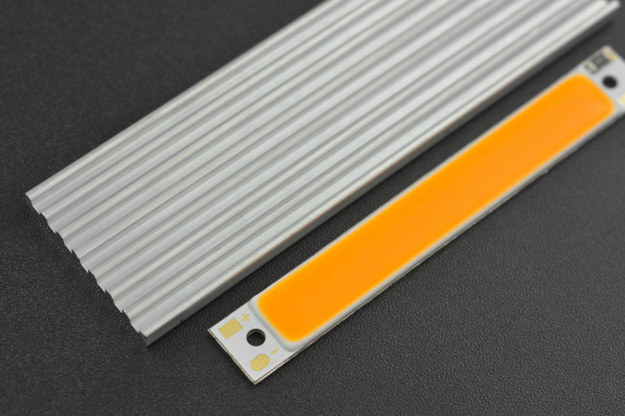 5V COB LED Strip Light - Yellow