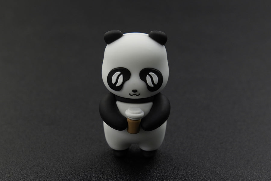 Cute LattePanda 64GB Silicone USB 3.0 Flash Drive (Model: Holding Coffee)