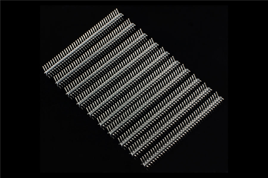 40 Pin Break Away Male Header- Right Angle-10 PCS