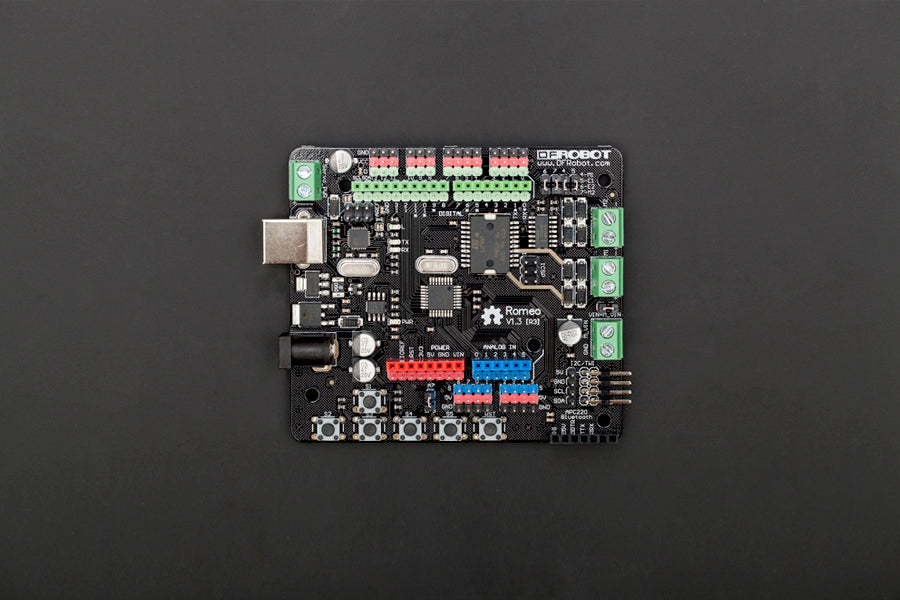 Romeo - a Robot Control Board with Motor Driver (Compatible with Arduino)