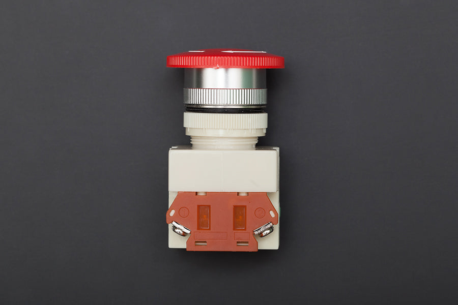 Emergency Stop Mushroom Push Button Switch