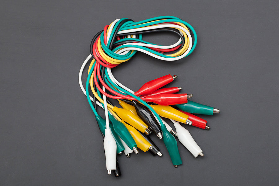 Alligator Clip Test Cables (10 PCS Pack)