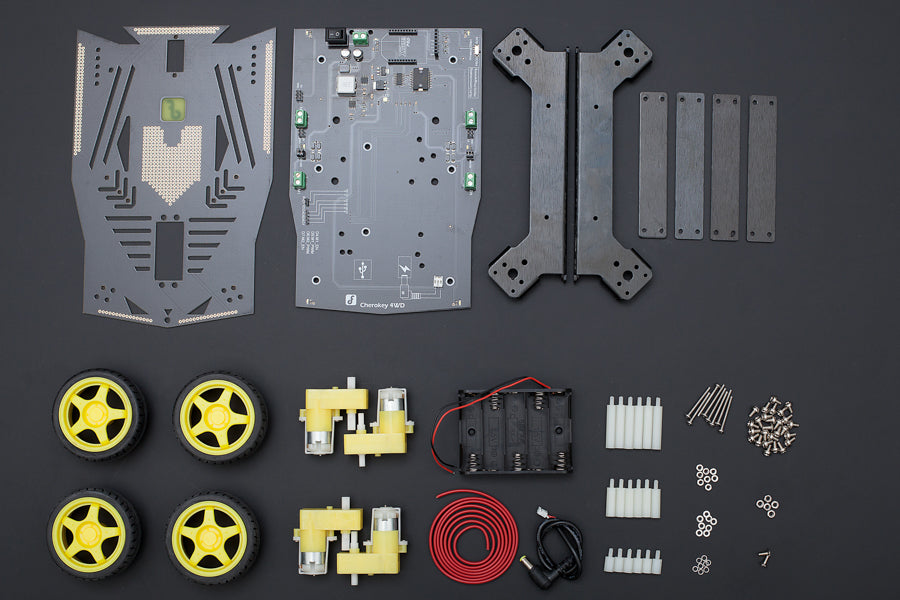 Cherokey: 4WD Mobile Robot for Arduino