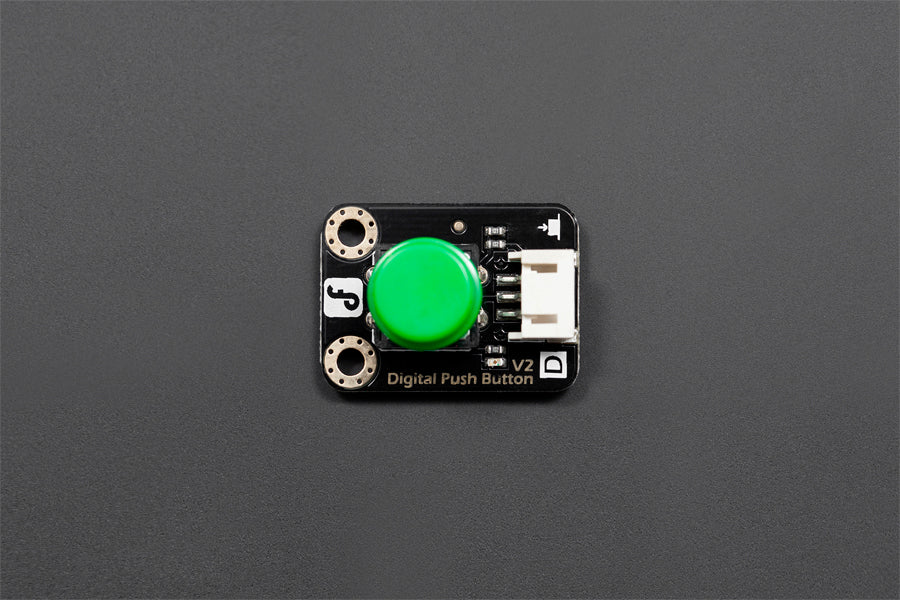 Gravity: Digital Push Button (Green)