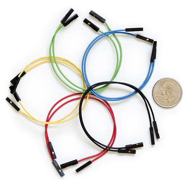 Jumper Wires Premium 6\" F/F Pack of 10