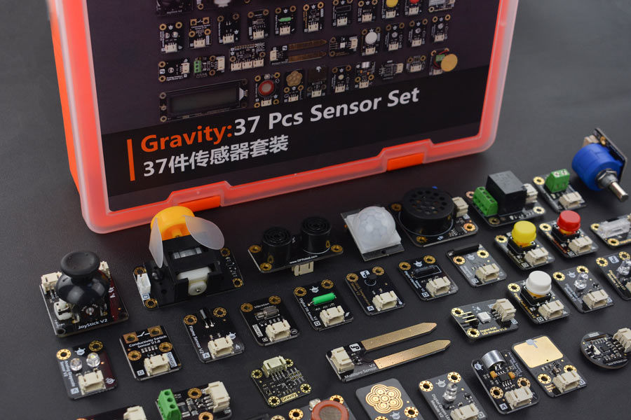 Gravity: 37 PCS Sensor Set for Arduino / Raspberry Pi