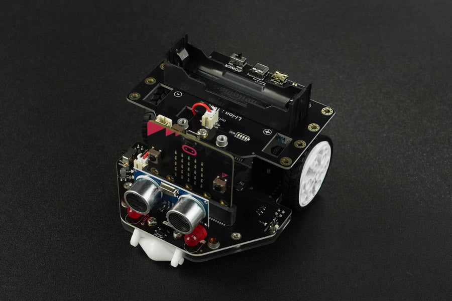 micro:Maqueen Plus V2 (18650 Battery) - an Advanced STEM Education Robot for micro:bit