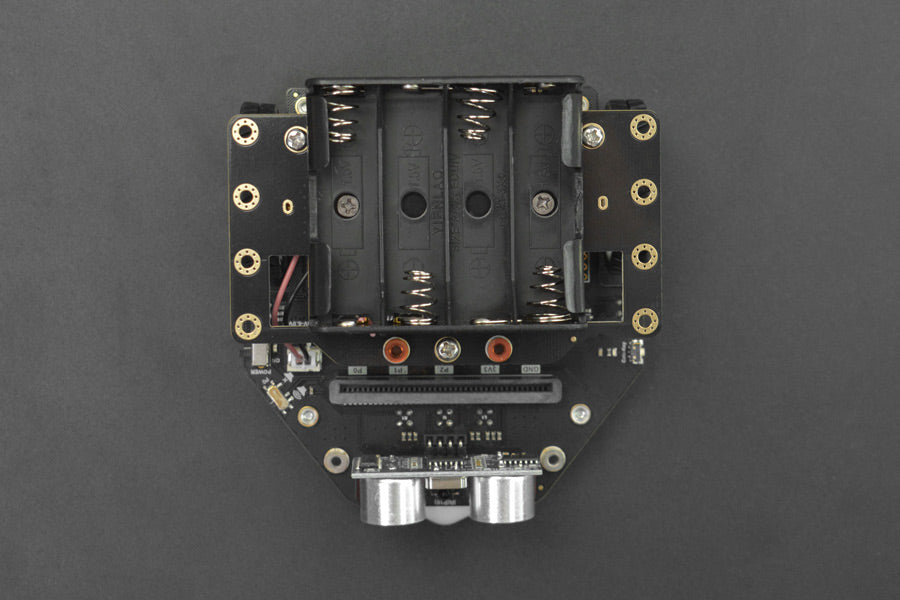 micro:Maqueen Plus V2 (Ni MH Rechargeable Battery) with micro:Maqueen Mechanic and micro:bit V2