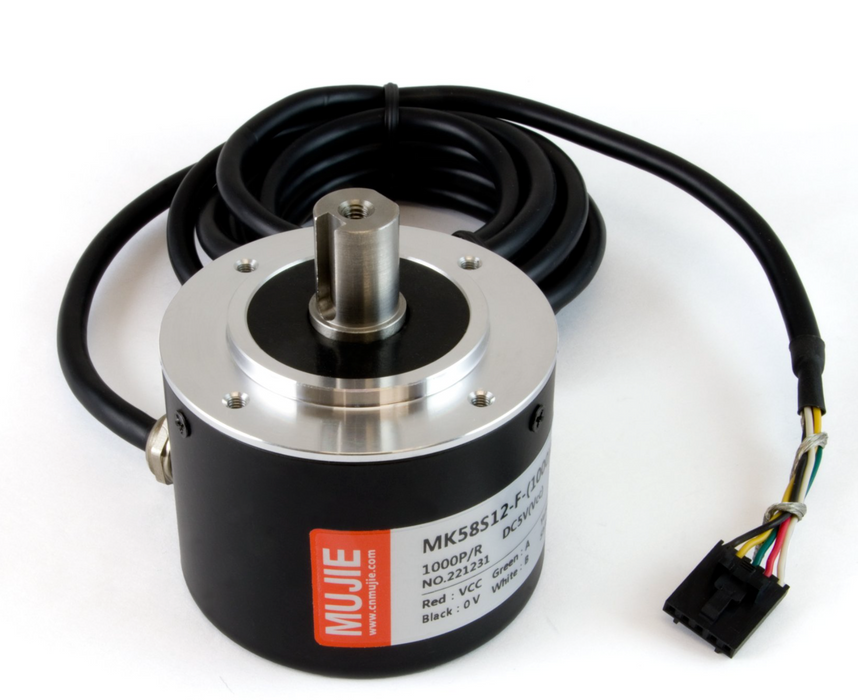 Rotary Encoder - 12mm Solid Shaft 1000CPR with Index