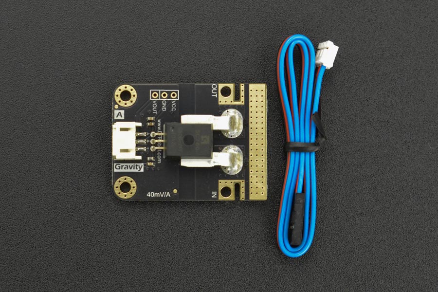 Gravity: Analog Current Sensor 50A (AC/DC) V2