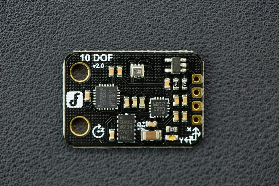 Fermion: 10 DOF IMU Sensor - ADXL345+ITG3205+HMC5883L+BMP280 (Breakout)