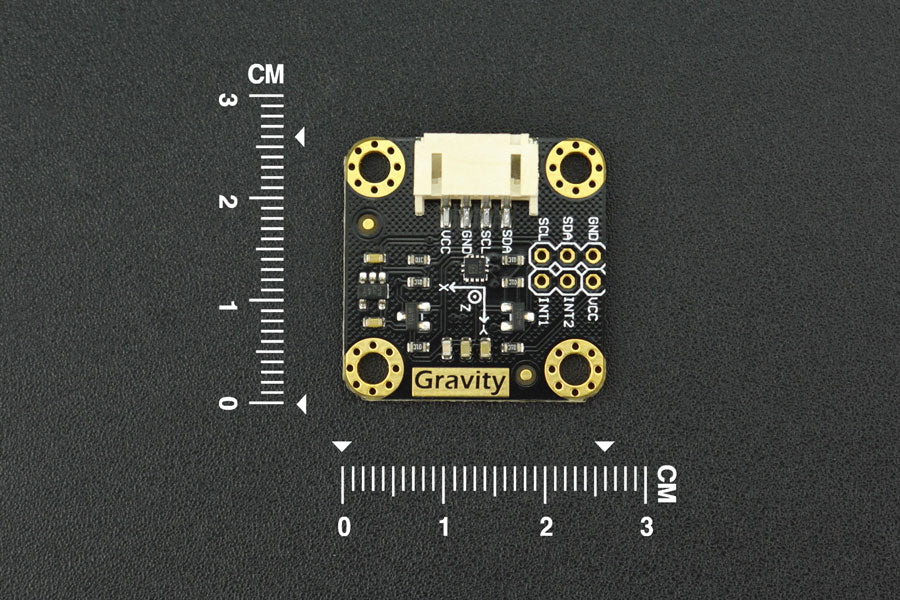 Gravity: I2C Triple Axis Accelerometer - LIS2DH (±16g)