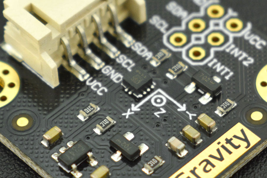 Gravity: I2C Triple Axis Accelerometer - LIS2DH (±16g)